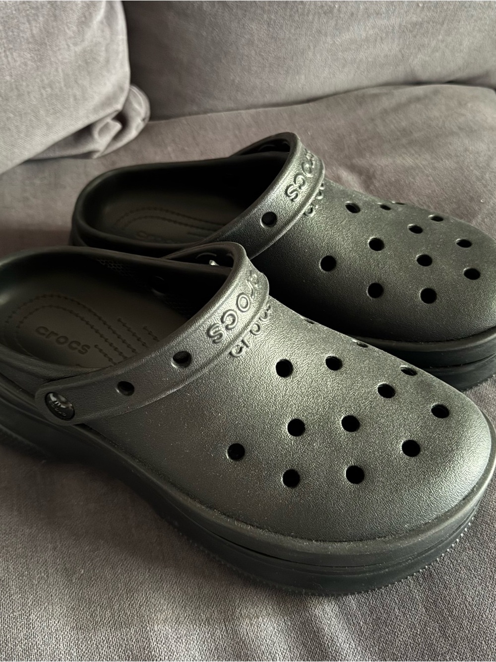 Classic Black Clog Sandal - Women's Comfortable Slip-On - Picture 3 of 4